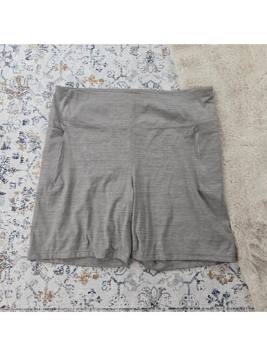 Reebok Pants - Reebok Gray Athletic Shorts Plus Size Women XXXL